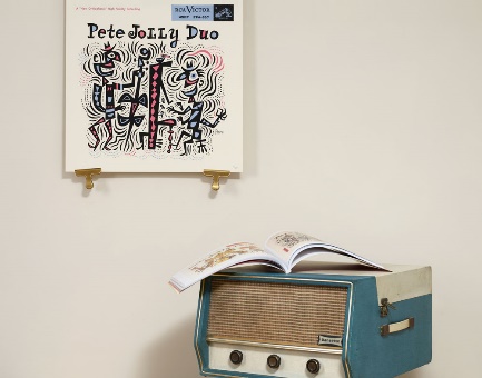 Pete Jolly Duo silkscreen edition of 125 by Jim Flora